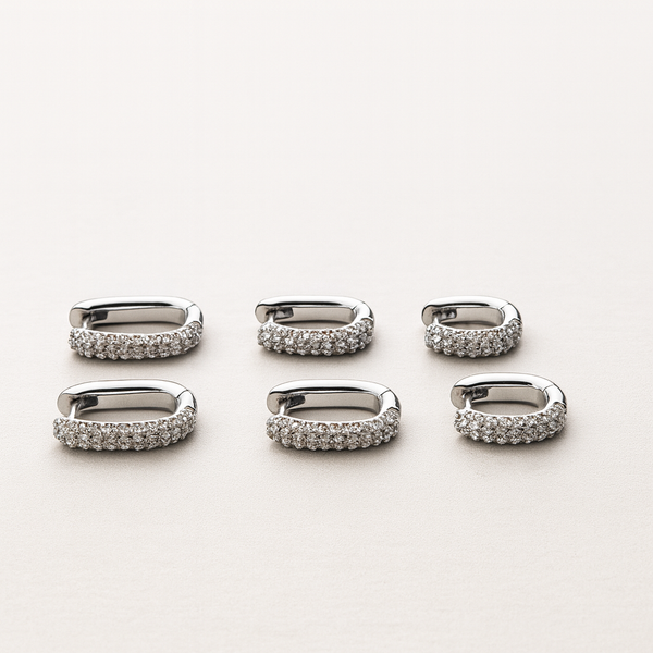 Trío Celeste · Bañado en rodio