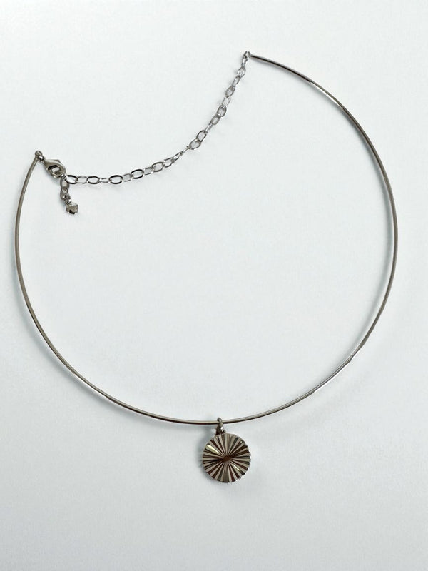 Collar Lúmina · Bañado en rodio